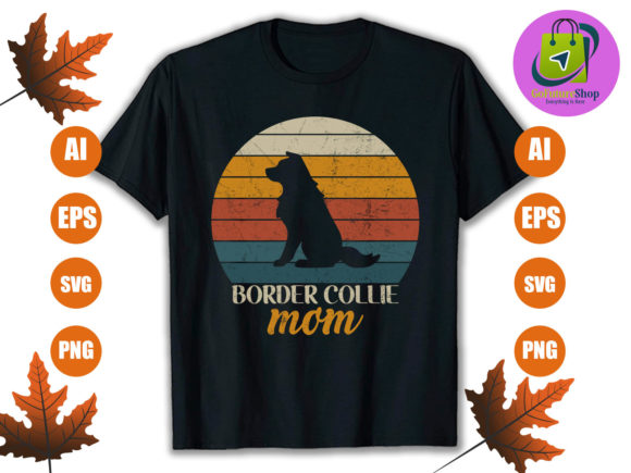 Border Collie Mom Graphics & T-Shirt Designs Review