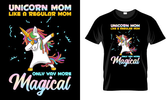 Review: Mother’s Day Unicorn T-Shirt Design