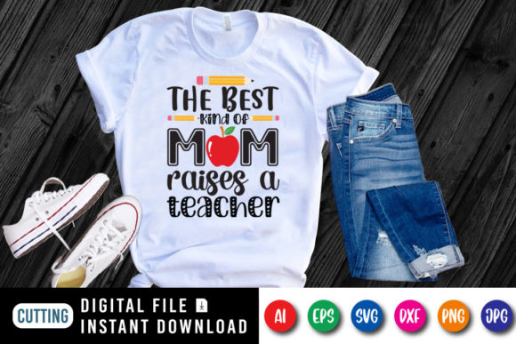 Teacher Mom Graphics for T-Shirt Designs