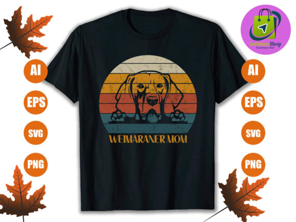 Weimaraner Mom Graphics & T-Shirt Designs Review